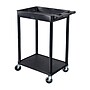 Luxor ENDURA 2-Shelf Utility Cart, Black (STC12-B)~#|#~1A8EF5A2-3C3D-473F-BB6BBEC11636EE38_sc7