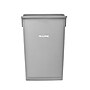 Alpine Industries Plastic Trash Can with Dolly, 23-Gallon, Gray, 3/Pack (ALP477-GRY-3PKD)~#|#~1A9673CB-2B3C-486A-A7B781D59690BFDD_sc7