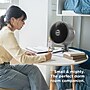 Shark FlexBreeze TableMate Oscillating Desk Fan, 5-Speed, Charcoal (FA151BRN)~#|#~1A993036-63B1-4420-81965612CD46AF23_sc7