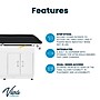 Viva Comfort Pediatric Exam Table with Step Stool & Storage, 500 lbs. Capacity, Black, (ADI996-09-PMB-BLK-MK)~#|#~1A9C75FB-761D-4012-BBB1CC948DA17235_sc7