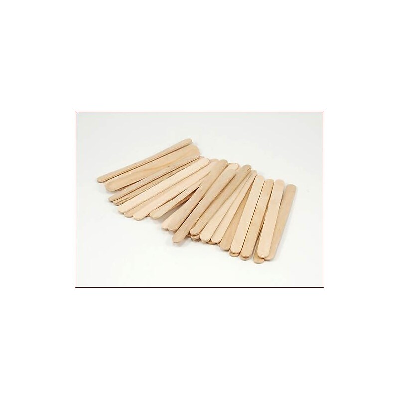 Creativity Street Wood Craft Sticks, Natural Wood (AC3675-01) image 1