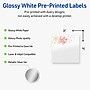 Avery Square Multipurpose Labels, 3" x 3", White, 60/Pack (19479370424)~#|#~1AAB24DC-E642-48E8-8FEC80B7446F77BC_sc7