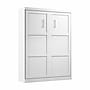 Bestar Pur 65W Queen Size Murphy Bed for Multipurpose Room, White (26184-17)~#|#~1AAC96D1-5992-43B6-944B5A40A231587E_sc7