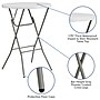 Flash Furniture Elon Folding Table, 31.25" x 31.25", Granite White (DADYCZ80R2BAR)~#|#~1AAD92D4-ACED-441C-AEB1D8A0BC163DEF_sc7