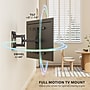 Mount-It! ADA Compliant Full Motion TV Wall Mount With Ultra-Slim Profile For 43" to 90" Screens,130 lbs. Max. (MI-309)~#|#~1AB37662-F435-435A-9ADA794E3EC1F943_sc7