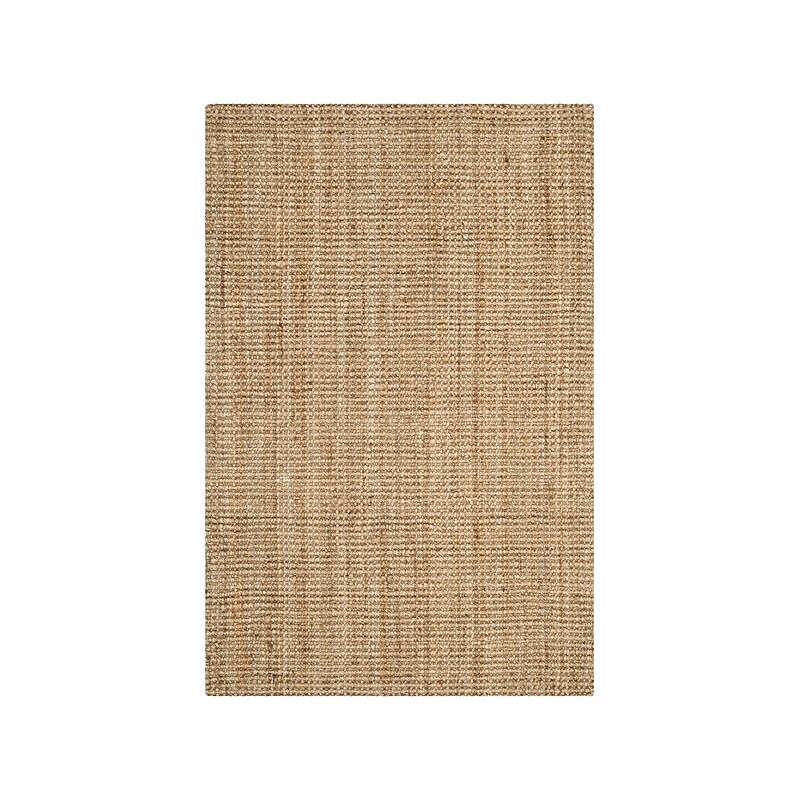 Safavieh Natural Fiber Collection 3' x 5' Rectangle Indoor Area Rug, Handmade, Jute, Natural (NF747A-3) image 1