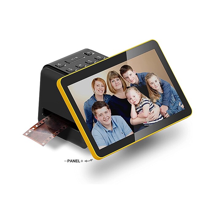 Kodak Slide N Scan Max Digital Film Slide Scanner, Black/Yellow