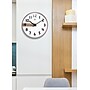 Infinity Instruments Copper Stripe Analog Wall Clock, Plastic Frame, 12" (20287GD-4527A)~#|#~1ABBE29C-8D77-4E7C-9347406539598784_sc7