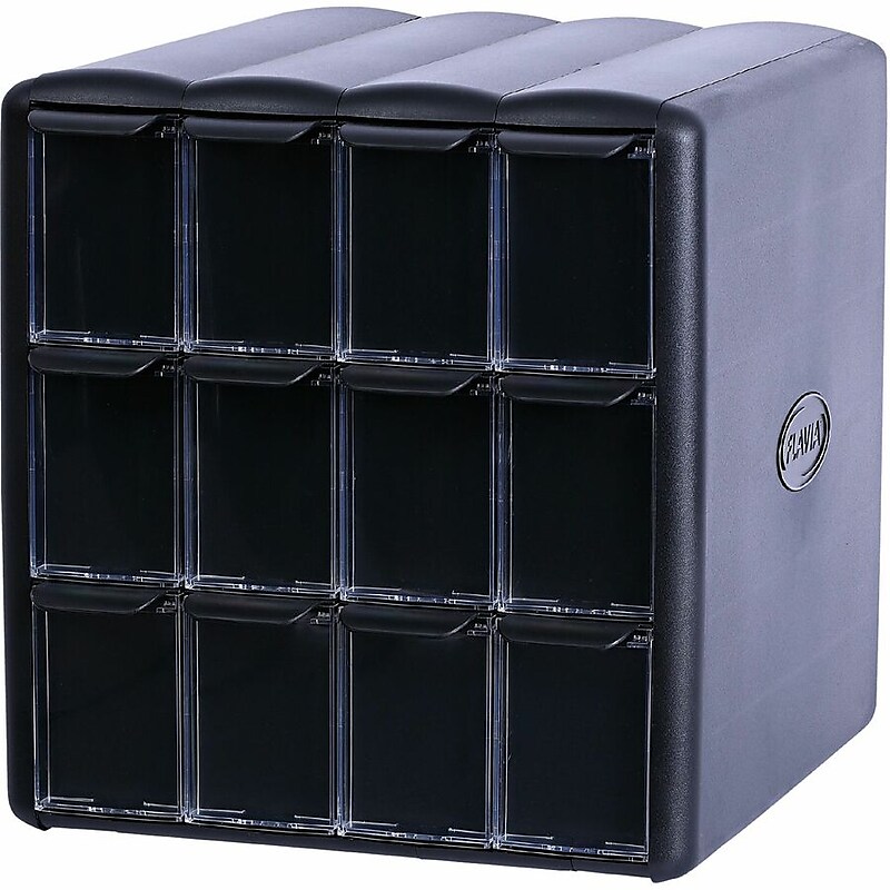Flavia 12 Compartment Plastic Coffee Freshpack Merchandiser, Black (MDR9180) image 1