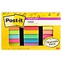 Post-it Teacher Pack Super Sticky Notes, 3" x 3", Assorted Collection, 45 Sheets/Pad, 15 Pads/Pack (654-15SSBTS-SR)~#|#~1ABF6C49-895C-45AA-BF859D68DA65A1A0_sc7