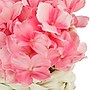 National Tree Company 10" Pink Hydrangea Bouquet in White Basket (MT81-01326GPK-1)~#|#~1AC5B421-E760-4652-938E8D924C01B068_sc7