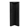 Storied Home Paulownia 9.8"Dia. Wooden Round Accent Table, Black (EC1707)~#|#~1AC62B7F-194A-446A-9F10FF894D2357AA_sc7