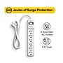 NXT Technologies 6-Outlet Surge Protector, 4' Cord, 600 Joules (NX54312)~#|#~1ACBD826-FE82-4F73-9BFDEC140F9E8744_sc7