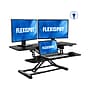 FlexiSpot 40"W Electric Adjustable Standing Desk Converter, Black (EM7L)~#|#~1AD36EDF-B793-4850-B4D9E58D16367B06_sc7