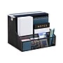 Mind Reader 4-Compartment Metal Desk Organizer, Black (DEEPORG-BLK)~#|#~1ADAE59A-39B2-46D5-9C3ACF3985402828_sc7