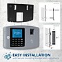 uAttend Fingerprint Time Clock System, Gray/Black (BN6000)~#|#~1ADB22ED-EB31-4C95-93529104052A4B7D_sc7