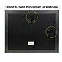 Excello Global Products 8.5" x 11" Composite Wood Photo Document Frame, Black/Gold/Red (EGP-HD-0306)~#|#~1ADC39C7-0122-4F20-AB9472E753FA85A8_sc7