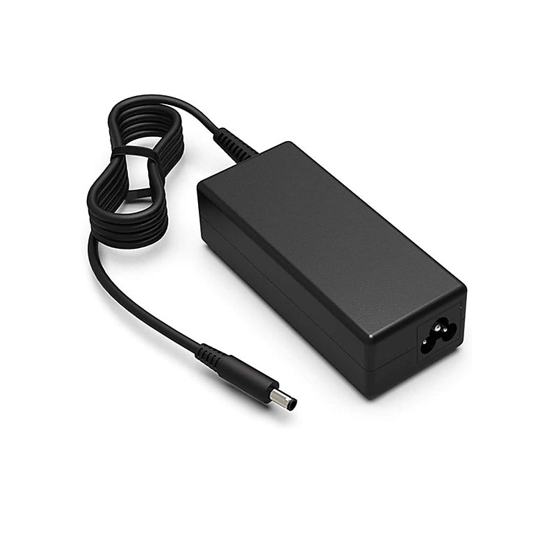 Dell 45W Slim AC Adapter for Dell Laptop, Black (492-BBYB) image 1