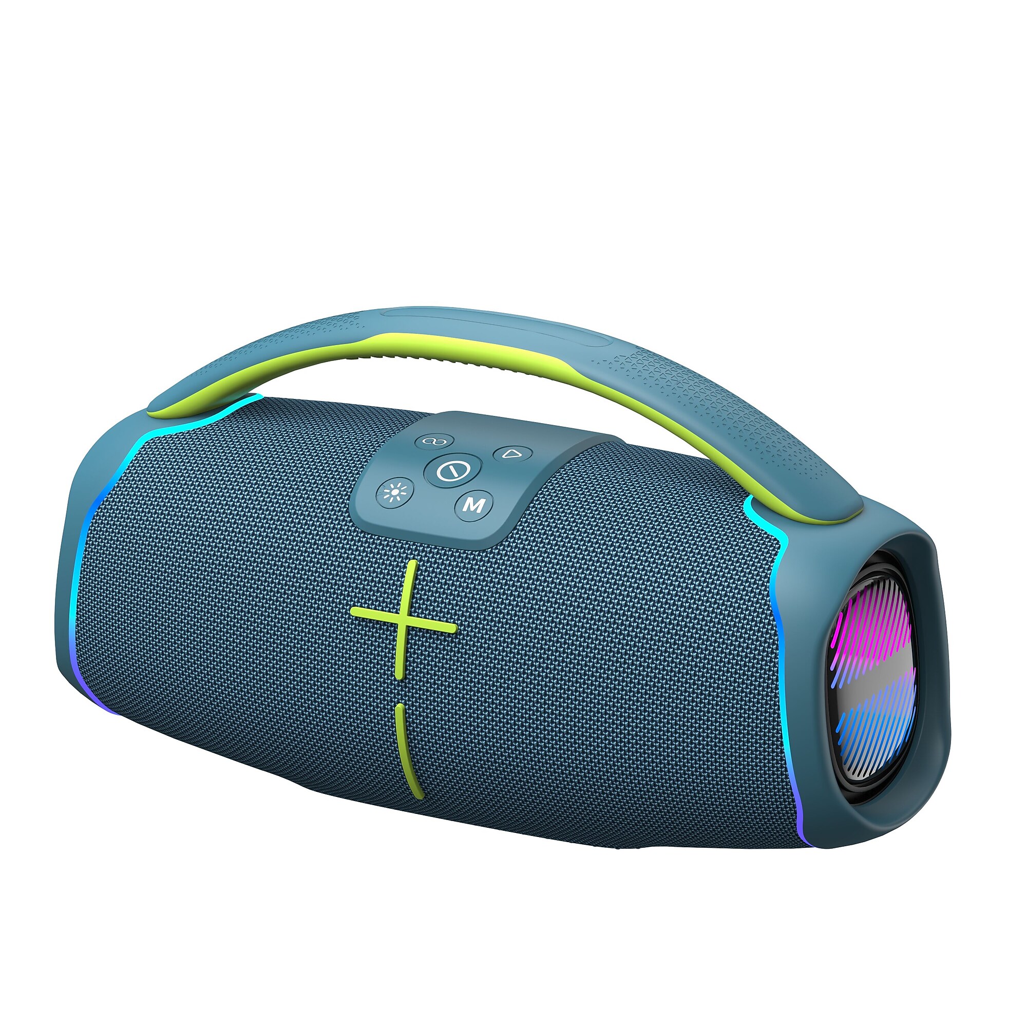 Worryfree Gadgets Wireless Bluetooth Party Speaker, Water Resistant, Blue (WH61-BLU) Sansujyuku sansujyuku.com