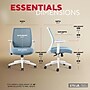 Staples Essentials Ergonomic Fabric Swivel Task Chair, Light Blue (UN60409)~#|#~1AE76AA0-E1A4-45CE-8A0807DDCE310076_sc7