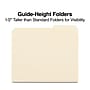 Staples File Folders, 2/5 Cut Tab, Letter Size, Manila, 100/Box (ST508812/508812)~#|#~1AECA2D9-2723-4D75-865176FD756AE05C_sc7