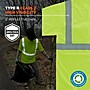 GloWear 8289-ECO High Visibility Short Sleeve T-Shirt, ANSI Type R Class 2, Lime, 4X, (21538)~#|#~1AECC7EB-0405-482A-98655728C0723A0E_sc7