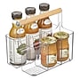 mDesign 2-Compartment Plastic Desk Organizer, Clear/Natural (25717RW)~#|#~1AEDC505-566A-4EEA-ABD36DDDA9347B55_sc7