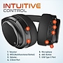 Delton M101 Wireless Active Noise Canceling Bluetooth Stereo Business/Gaming Over-the-Ear Computer Headset, Black (DBHM101D)~#|#~1AEE4AE7-3818-4899-95D66290779DC8F2_sc7