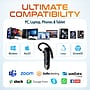 Delton 22X Wireless Noise Canceling Bluetooth Headset, Black (DBH22X)~#|#~1AF674B5-F53E-4C1D-8DBE4E6947CB460F_sc7