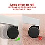 Staples Office Chair Mat, Clear Floor Mats, Low-Pile Carpets, 60 x 46 Inch, Smooth Glide~#|#~1AFB7FE0-CD85-4C34-8ABE4608885ADE25_sc7