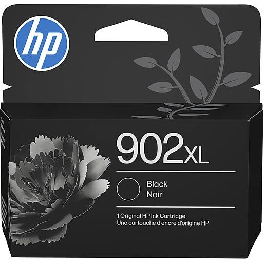 HP 902XL Black High Yield Ink Cartridge, Prints Up to 750 Pages