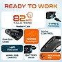 Delton K130 Noise Canceling Wireless Bluetooth Headset & Charging Case, MS Teams, Black (DHBK130)~#|#~1B058035-EED7-446D-B2D9CBD5084610EB_sc7
