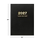 2027 Excello Brands 7.3" x 8.5" Daily Standard Planner, Paperboard Cover, Black (CD68-CY27-BK)~#|#~1B09A57F-768E-419D-84C8789279A3088F_sc7