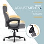 Click365 Classic Ergonomic Bonded Leather Swivel Executive Chair, Gray (CCHR10022D)~#|#~1B0D1228-EA12-4158-A7AF8EF9FC2253CA_sc7