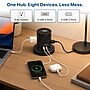 Uncaged Ergonomics Retractable Power Strip with USB-C, 4 AC Outlets, 4 USB Ports and 6ft Retractable Cord, Black (RC-black)~#|#~1B116A6A-0427-43E3-89A20C0557687A70_sc7