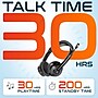 Delton 30X Wireless Noise Canceling Bluetooth Stereo Headset with HS1 Stand (DHSWC130XD)~#|#~1B17594C-493C-492B-940C1308D27392C4_sc7