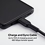 NXT Technologies™ 6 Ft. Braided USB-C Cable, Black (NX60469)~#|#~1B1CF025-7795-4F94-B04CF00F8EAFC76F_sc7