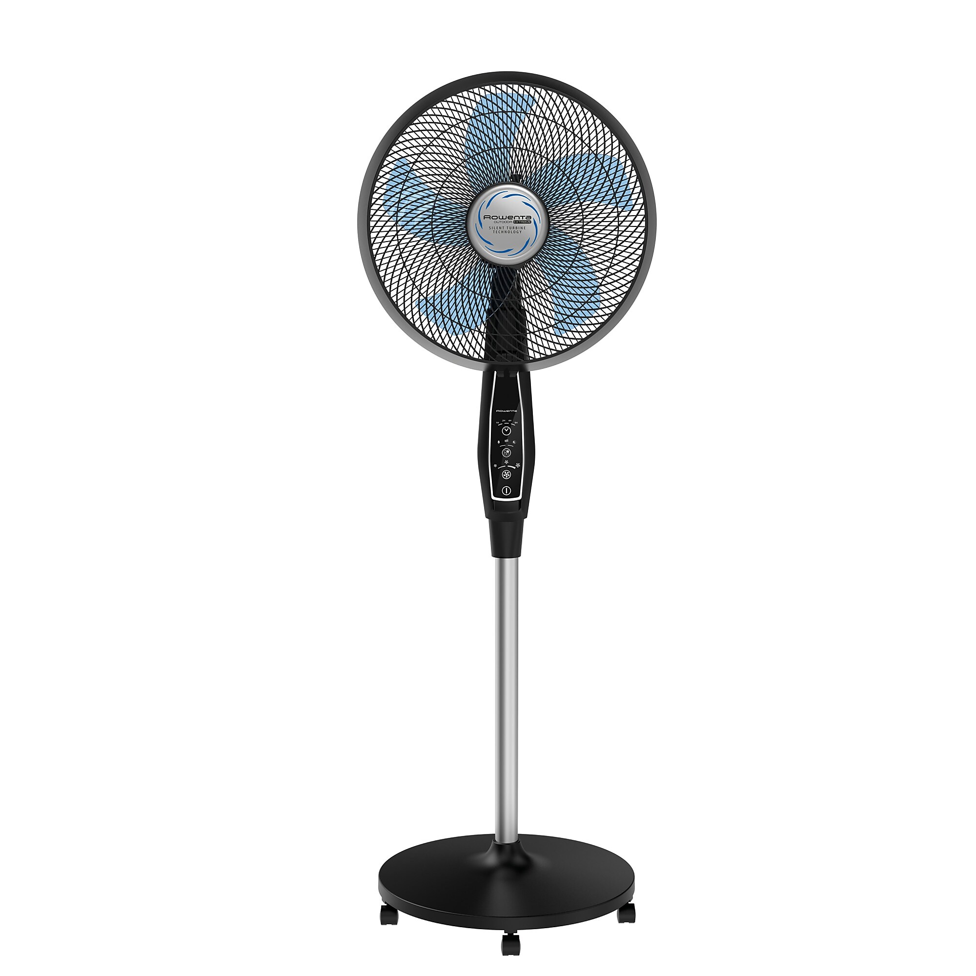 Rowenta Outdoor Extreme Oscillating Pedestal Fan, 3-Speed, Black (VU4510U7) Sansujyuku sansujyuku.com