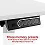 Staples 48"W Electric Rectangular Adjustable Standing Desk, White (ST63148)~#|#~1B214AED-35E0-4F70-AA4DA98A75124367_sc7