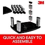 3M Adjustable Monitor Stand, Holds up to 80 lbs. (MS80B)~#|#~1B2714E0-6009-45A5-95862497A0BEED2D_sc7