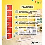 AdirOffice 72'' 6-Tier Red Storage Locker, 2/Pack (629-206-RED-2PK)~#|#~1B2725D7-4EBF-459E-B26BC93E88E7C517_sc7