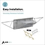 AdirOffice Steel Blueprint Large File Storage Pivot Wall Rack, Gray (617-KIT1)~#|#~1B29E643-C482-4FAF-B6EC81CCBE594A1C_sc7