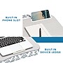 LapGear Designer 17.75" x 13.75" Lap Desk, Gray Damask (45424)~#|#~1B2A7810-07C6-41BD-9291798F115815DC_sc7