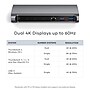Satechi Thunderbolt 4 Docking Station, Space Gray (ST-UCT4DM)~#|#~1B2AD9E2-E140-47F3-807D3833DD5C31C0_sc7