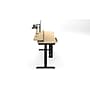 VersaDesk PowerLift Split-Level 72"W Electric Rectangular Adjustable Standing Desk, Maple/Black (PL2SD7230-BM)~#|#~1B30B955-C4A8-40AF-8D8E2654CBEEB57E_sc7