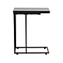 Household Essentials Jamestown 12"W x 19"D Laminate Side Table, Black Oak/Black (8194-1)~#|#~1B348CC6-0E8E-46E3-BF190FBD048CD2D3_sc7
