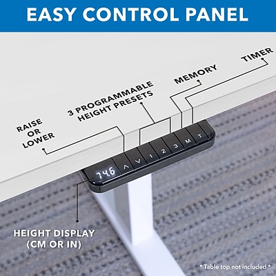 Mount-It! 48"W Electric Adjustable Standing Desk - Thumbnail 4