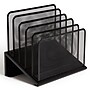 TRU RED™ 5-Compartment Metal Mesh File Organizer,  Matte Black (TR57554)~#|#~1B3CD58B-8A97-4433-B24427AF8DBA51D9_sc7