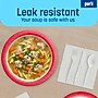 Perk™ Heavy-Weight Paper Bowls, 12 Oz., White/Red, 500/Carton (PK54332)~#|#~1B402487-467C-475F-9AEFB29CB23F3B0D_sc7