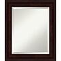 Amanti Art Coffee Bean Brown Frame Wall Mirror, 25.25" x 21.25" (A42674960721)~#|#~1B418CCA-56B3-437E-A5653046F9755E30_sc7